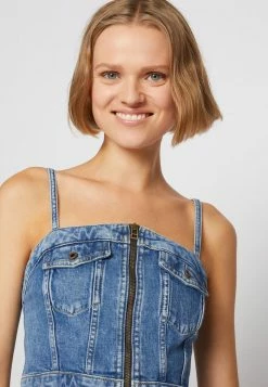 Pepe Jeans FOX - Débardeur - Ocean Blue Vintage Wash -Pepe Jeans Soldes Magasin e2ffae5c86044fd4852ab93ca2fd3a26