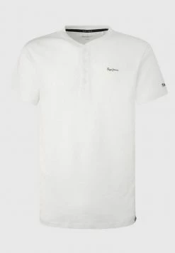 Pepe Jeans ALDEN - T-shirt Basique - Blanco -Pepe Jeans Soldes Magasin e3d2b13e8f7241ad9255057469ecc0a3