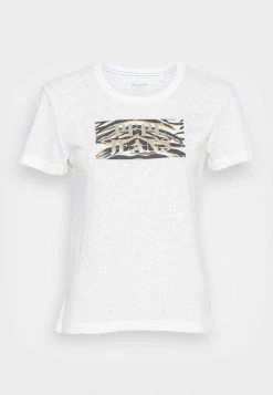 Pepe Jeans CAITLIN - T-shirt Imprimé - White 8 Pepe Jeans CAITLIN - T-shirt Imprimé - White -Pepe Jeans Soldes Magasin e448d663296c4d96a67766b8201c2aef