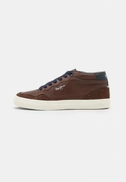 Pepe Jeans KENTON ORIGINAL - Baskets Montantes - Brown