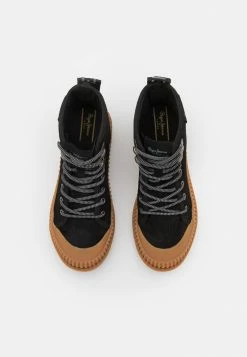 Pepe Jeans Bottines à Plateau - Black -Pepe Jeans Soldes Magasin e53c8a841d944d60aa321f9594182966