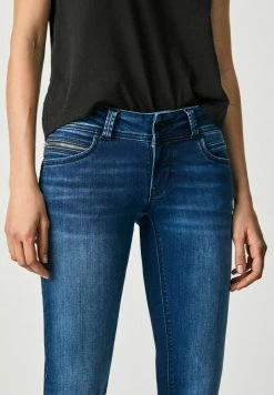 Pepe Jeans NEW BROOKE - Jean Slim - Denim -Pepe Jeans Soldes Magasin e5f0f3efdd734f6cb755b4943076e025