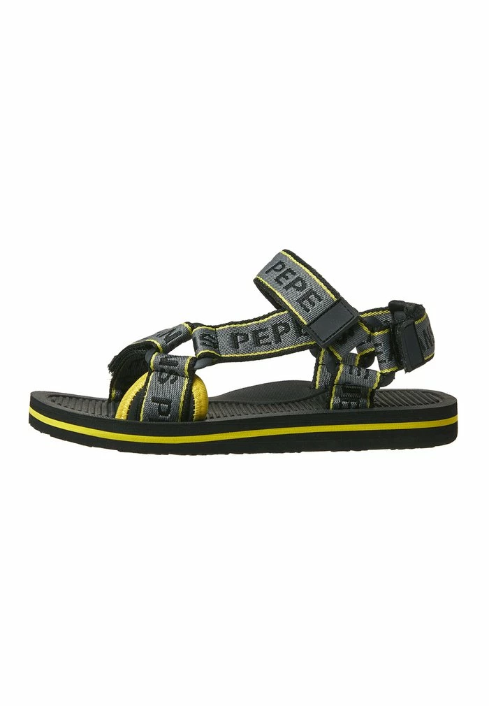 Pepe Jeans POOL TAPE - Sandales - Black 1 Pepe Jeans POOL TAPE - Sandales - Black