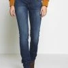 Pepe Jeans HOLLY - Jean Droit - Dark-blue Denim