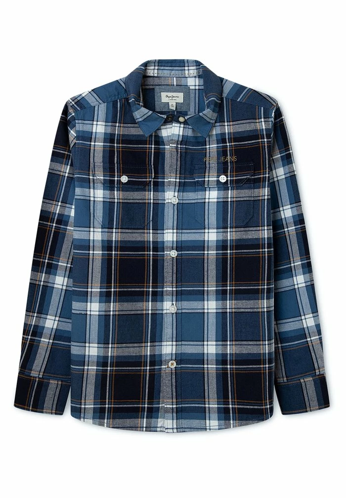 Pepe Jeans ADRIAN - Chemise - Blue 1 Pepe Jeans ADRIAN - Chemise - Blue