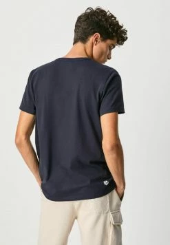 Pepe Jeans ABREL - T-shirt Imprimé - Airforce Blau -Pepe Jeans Soldes Magasin e743aff6917140e18b4e5118a0dc9c21