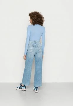 Pepe Jeans LEXA SKY HIGH - Jean Boyfriend - Denim -Pepe Jeans Soldes Magasin e74dc1a303d1471a99531910fcea0b2a