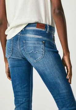 Pepe Jeans NEW BROOKE - Jean Slim - Denim -Pepe Jeans Soldes Magasin e7ad829b699045d580bca9619f883b9a