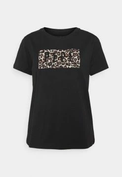 Pepe Jeans CRISTINAS - T-shirt Imprimé - Black