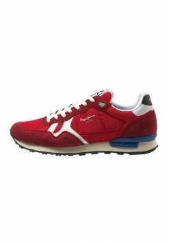 Pepe Jeans BRITT STUDIO - Baskets Basses - Red