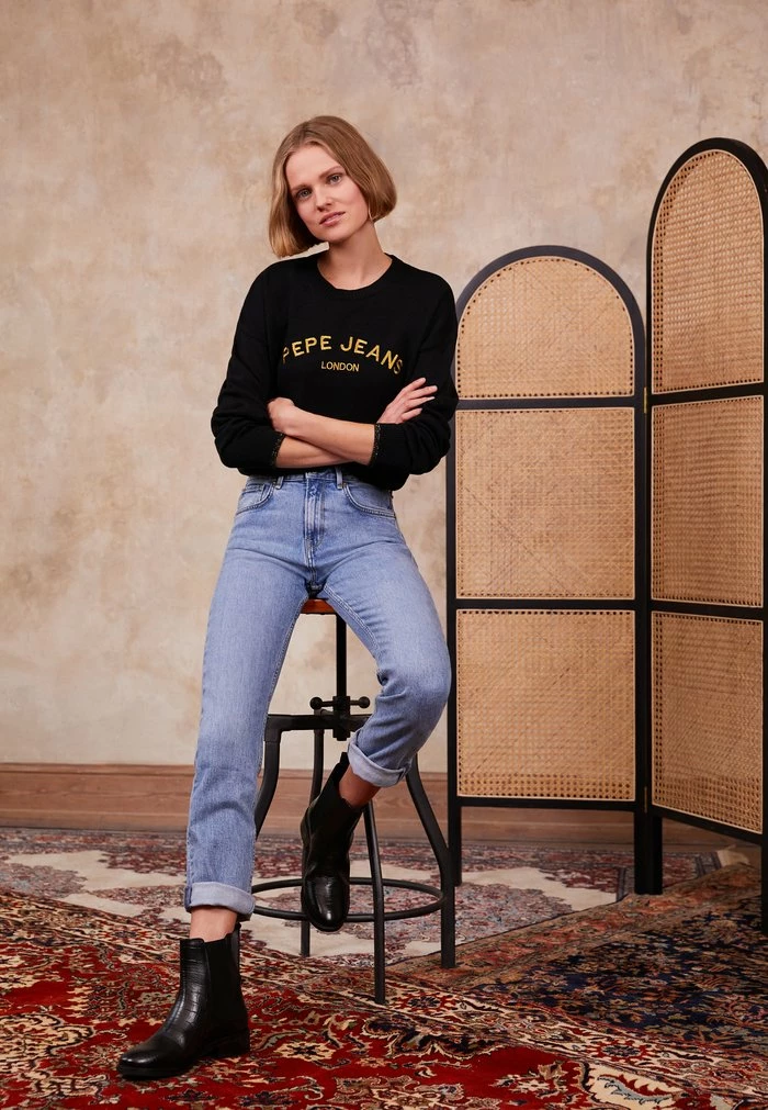 Pepe Jeans MARY FROM US - Jean Droit - Ocean Blue Vintage Wash 2 Pepe Jeans MARY FROM US - Jean Droit - Ocean Blue Vintage Wash – Image 2