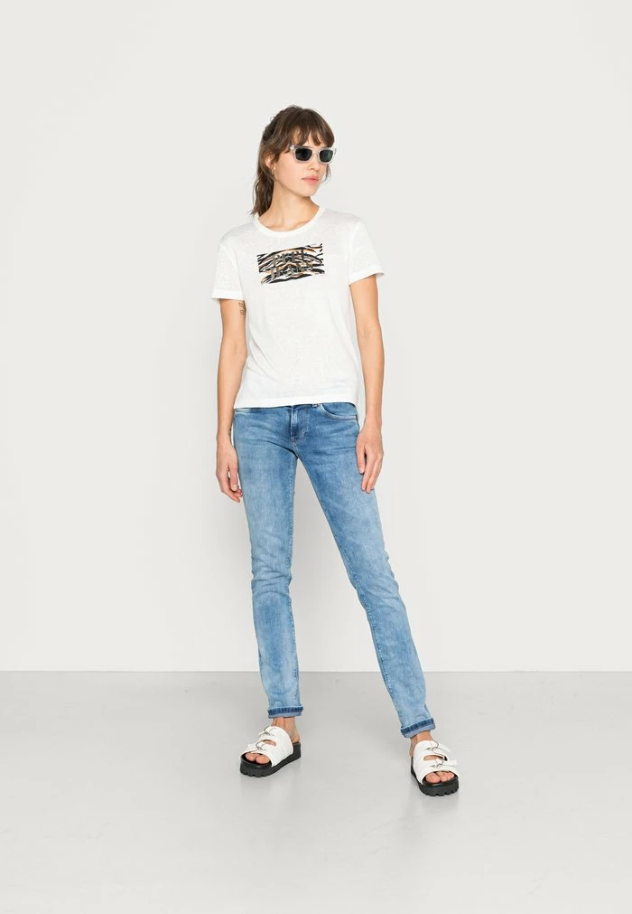 Pepe Jeans CAITLIN - T-shirt Imprimé - White 2 Pepe Jeans CAITLIN - T-shirt Imprimé - White – Image 2