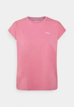 Pepe Jeans BLOOM - T-shirt Basique - Washed Berry