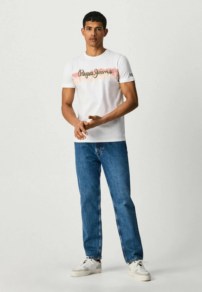Pepe Jeans AKEEM - T-shirt Imprimé - White 2 Pepe Jeans AKEEM - T-shirt Imprimé - White – Image 2