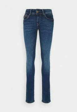 Pepe Jeans KATHA - Jean Slim - Dark-blue Denim -Pepe Jeans Soldes Magasin eaf2c34bf3774184a0b4a84d9ce2c895