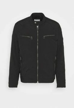 Pepe Jeans JORDAN - Veste Légère - Black -Pepe Jeans Soldes Magasin eaf636311a4e41a3874ea91017f14e45