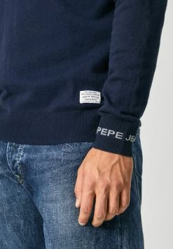 Pepe Jeans ANDRE - Pullover - Dark Blue -Pepe Jeans Soldes Magasin ebc3ca6cd9894cf19c3bec486b4a5e82