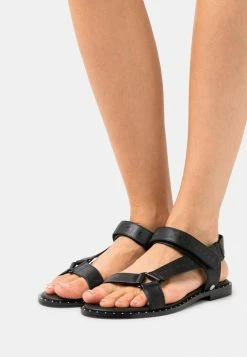 Pepe Jeans HAYES LOGO - Sandales - Black