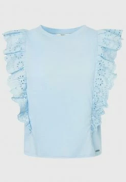 Pepe Jeans BRUNELLA - T-shirt Basique - Dazed Blue -Pepe Jeans Soldes Magasin ec586bf3e96d4a71876bdf8f705d0922