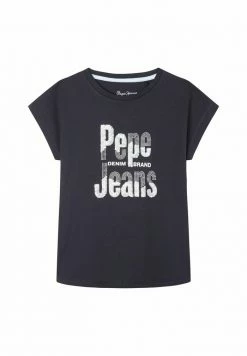 Pepe Jeans KAELA - T-shirt Imprimé - Black