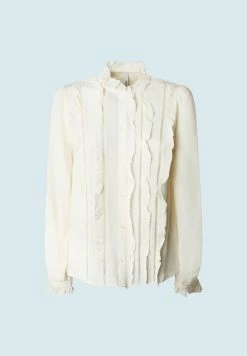 Pepe Jeans JAZMINE - Blouse - Blanco Off -Pepe Jeans Soldes Magasin edd5ac3a3e1e4ea2bade10579439e144