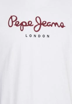 Pepe Jeans EGGO - T-shirt Imprimé - White -Pepe Jeans Soldes Magasin eee997e69645418e9ab282158728d208