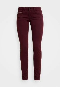 Pepe Jeans KATHA - Pantalon Classique - Bordeaux -Pepe Jeans Soldes Magasin ef6a6387823145a88d0986771439fd23