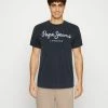 Pepe Jeans ESSENTIAL TEE - T-shirt Imprimé - Indigo