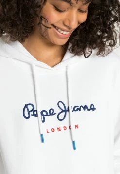 Pepe Jeans CALISTA - Sweat à Capuche - White 9 Pepe Jeans CALISTA - Sweat à Capuche - White -Pepe Jeans Soldes Magasin efeb5fbcf55843edb4b98f91c2c1691e