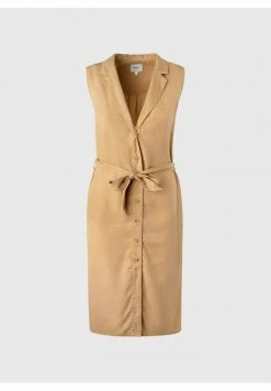 Pepe Jeans Robe Chemise - Beige -Pepe Jeans Soldes Magasin f04914c5ddee46c09aa56ab6c3f0044f