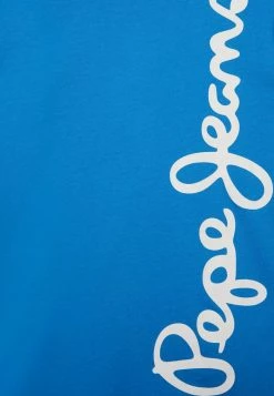 Pepe Jeans WALDO - T-shirt Imprimé - Blue -Pepe Jeans Soldes Magasin f04c456a8a9e475aac27edd926d32e6c