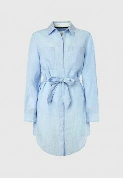Pepe Jeans MAGDA - Robe Chemise - Azul -Pepe Jeans Soldes Magasin f0612cac348b4cf3909466a6eaa2fe36