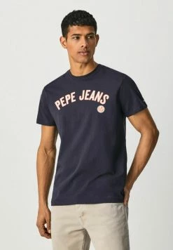 Pepe Jeans ALESSIO - T-shirt Imprimé - Airforce Blue