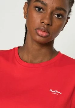 Pepe Jeans BLOOM - T-shirt Basique - Red -Pepe Jeans Soldes Magasin f17140257a9049c58b0d493614f9a69c
