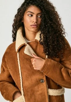 Pepe Jeans GERTRU - Veste Mi-saison - Marrón Tan -Pepe Jeans Soldes Magasin f4537302cec54bfa929ea33d74b8ed43