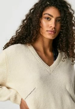 Pepe Jeans CLARA - Pullover - Marfil -Pepe Jeans Soldes Magasin f5a50301d8dd4fe2a92f4b1ee625260a