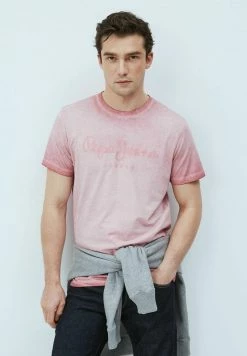 Pepe Jeans WEST SIR - T-shirt Imprimé - Pink