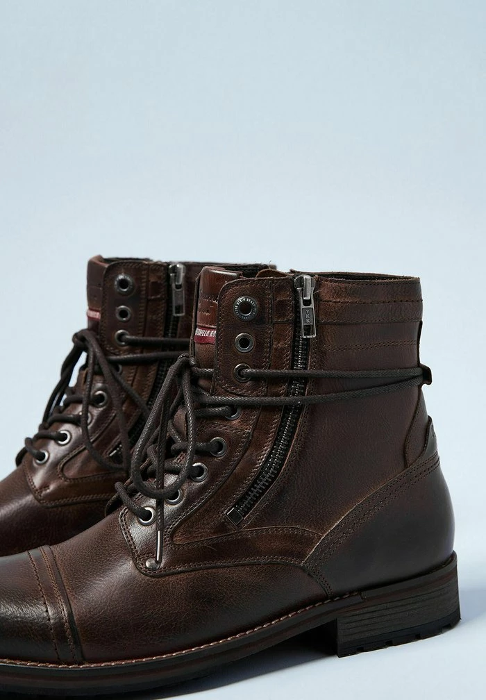 Pepe Jeans MELTING HIGH - Bottines à Lacets - Marrón 6 Pepe Jeans MELTING HIGH - Bottines à Lacets - Marrón – Image 6