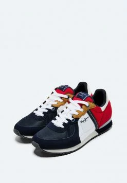 Pepe Jeans TINKER - Baskets Basses - Dark Blue -Pepe Jeans Soldes Magasin f7423189abf845d28424043869c3b655