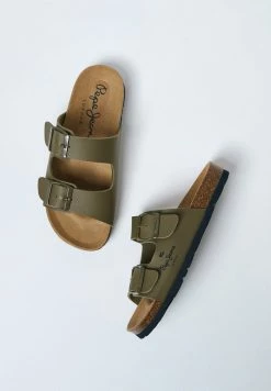 Pepe Jeans BIO CORP BOY - Mules - Green 8 Pepe Jeans BIO CORP BOY - Mules - Green -Pepe Jeans Soldes Magasin f8b7e72ce4374da596b9d25184bd6eae