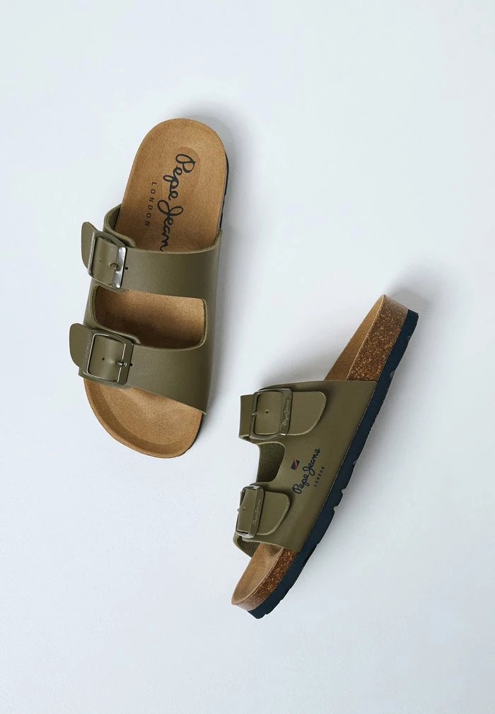 Pepe Jeans BIO CORP BOY - Mules - Green 3 Pepe Jeans BIO CORP BOY - Mules - Green – Image 3