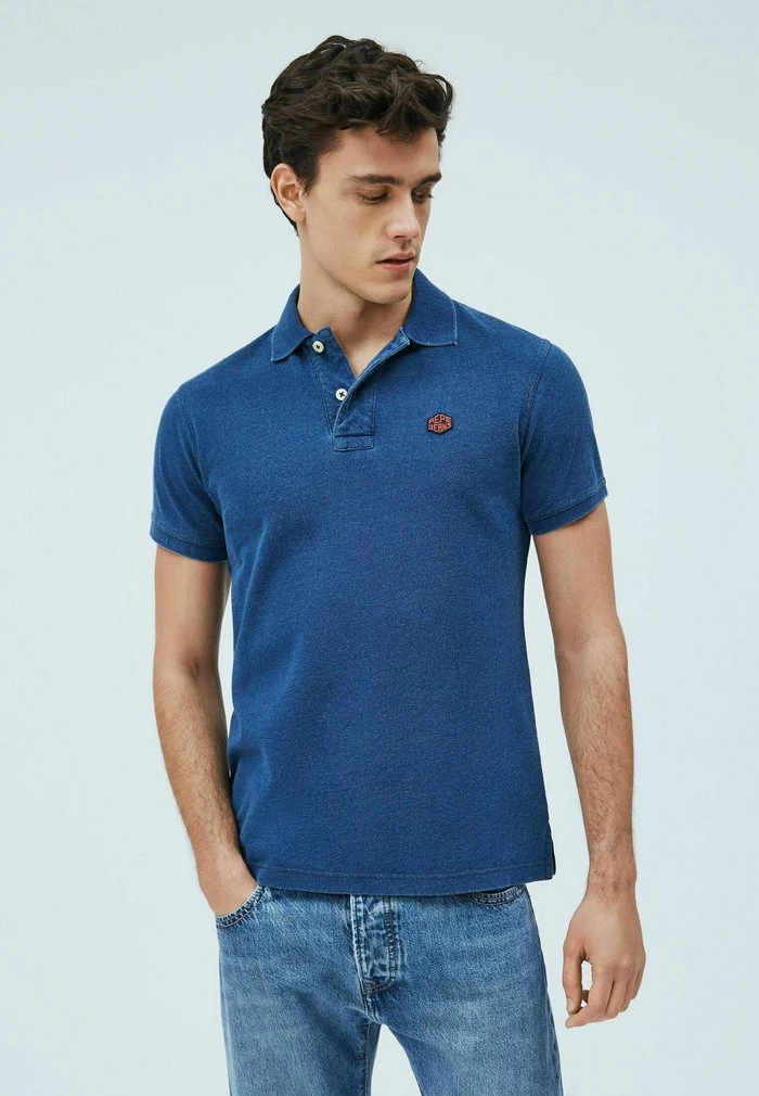 Pepe Jeans GORDON - Polo - Dark Blue 1 Pepe Jeans GORDON - Polo - Dark Blue