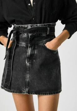 Pepe Jeans RAYVEN - Jupe Trapèze - Denim -Pepe Jeans Soldes Magasin fac608e571d64881852ff6bf520ca164