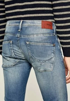 Pepe Jeans Jean Slim - Blue Denim -Pepe Jeans Soldes Magasin fbf9fd7422c941a8a1f53c229490e0b0