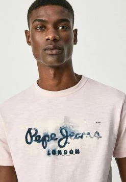 Pepe Jeans GOLDERS N - T-shirt Imprimé - Lt Pink -Pepe Jeans Soldes Magasin fcb35337200247c0a07debfae99b9668
