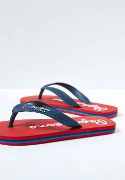 Pepe Jeans BAY BRAND - Tongs - Azul Marino -Pepe Jeans Soldes Magasin fcb7e57e2eb74d509ef31356580e6f9f