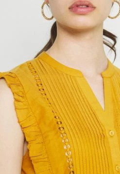 Pepe Jeans ISLA - T-shirt Imprimé - Ochre Yellow -Pepe Jeans Soldes Magasin fcc7c4d62df14e7584da05e2bde678f1