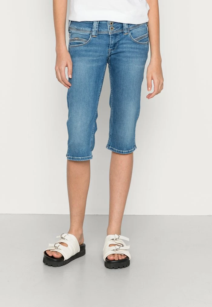 Pepe Jeans VENUS CROP - Short - Denim 1 Pepe Jeans VENUS CROP - Short - Denim
