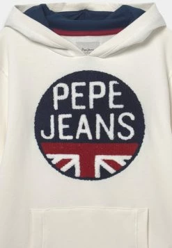 Pepe Jeans ALEXANDER - Sweat à Capuche - White -Pepe Jeans Soldes Magasin fd08af2743de4b1bb7733c884e25c0ef