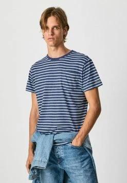 Pepe Jeans ADONE - T-shirt Imprimé - Blue